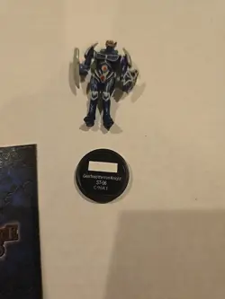 Yugioh Dungeon Dice Monsters DDM Gearfried The Iron Knight Figure And Card - Image 5