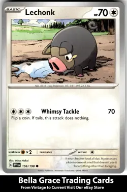 Lechonk #156/198 SV01: Scarlet & Violet Base Set Pokemon Common - Image 1
