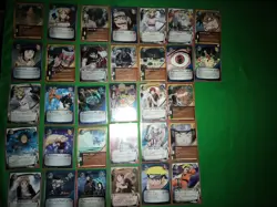 2002 Shonen Jump's Naruto Collectible Card Game Lot Of 32 Self Sleeved - Image 1