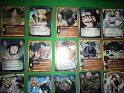 2002 Shonen Jump's Naruto Collectible Card Game Lot Of 32 Self Sleeved - Image 2