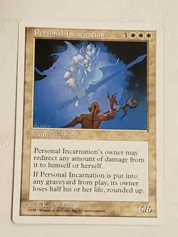 MTG Personal incarnation (5th Edition/White/R) - BGM - Image 1