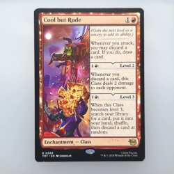 Cool but Rude Teenage Mutant Ninja Turtles Regular - TMNT Magic MTG - Rare 0089 - Image 1