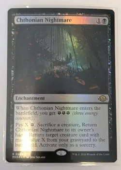 Chthonian Nightmare Modern Horizons 3 Foil - MTG RARE - Image 1