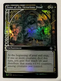 Feast of the Victorious Dead (Showcase) March of the Machine: The Aftermath Foil - Image 1