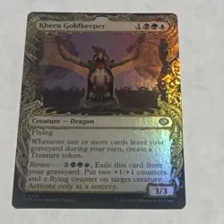 Magic: The Gathering Kheru Goldkeeper Borderless Foil Uncommon BUG Tarkir EN - Image 2