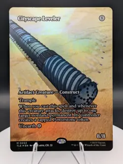 Cityscape Leveler Mythic FOIL: Avatar ATLA Eternal-Legal MTG (NM) - Image 1