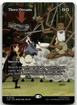 Three Dreams (Borderless) #8 NM Avatar: The Last Airbender: Eternal-Legal - Image 1