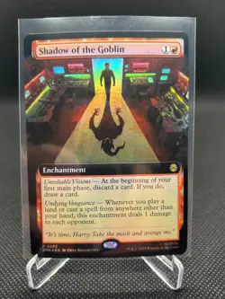 Shadow of the Goblin - Foil Extended Art SPM NM MTG - Image 1