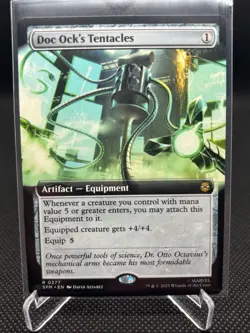 doc ocks tentacles borderless normal mtg - Image 1