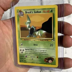 Pokemon Gym Heroes Brock's Golbat 39/132 Uncommon NM Nintendo TCG Vintage Vtg - Image 2