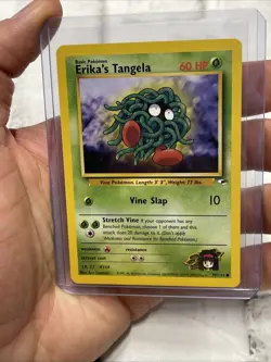 Erika's Tangela 79/132 Gym Heroes Pokemon Card NM/MT Vintage Vtg Nintendo WOTC - Image 1