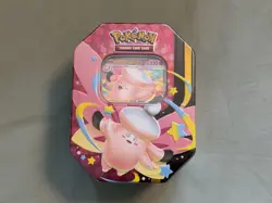 Pokemon: Mega Evolution Moonlit Mega Clefable EX Tin – Factory Sealed - In Hand - Image 1