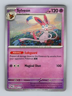 Pokemon Sylveon (Poke Ball Pattern) (40/356) Prismatic Evolutions LP HOLO MINT - Image 1