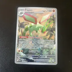 Pokemon Flygon 101/094 Me02: Phantasmal Flames Illustration Rare Holo EN 150 HP - Image 1