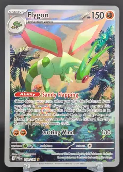 Pokemon Flygon #101/094 English Phantasmal Flames Illustration Rare - Image 1