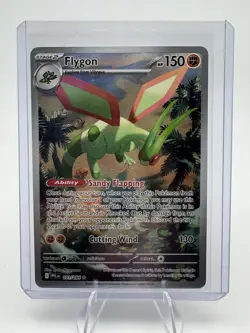 Pokemon Flygon 101/94 Phantasmal Flames Illustration Rare Near Mint - Image 3