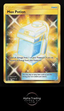 Max Potion (Secret) 164/145 Holo Secret Rare Guardians Rising Pokemon Near Mint - Image 1