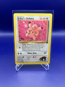 Pokemon TCG Erika’s Clefairy 40/132 Gym Challenge Regular English LP - Image 1