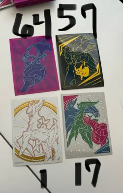 Mixed Lot Of Pokemon Sleeves - Image 1