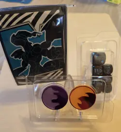Pokemon TCG Sleeves, Dice & Coins From Black Bolt ETB - Image 1