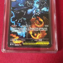 Pokemon Mega Charizard X ex Phantasmal Flames SIR #125 CGC 10 Gem Mint - Image 3