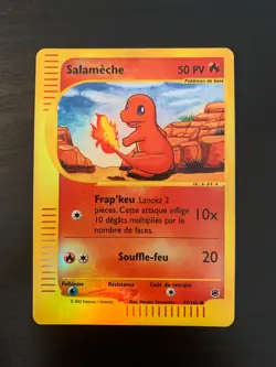 Carte Pokemon : Salameche 97/165 Reverse Expedition Wizards Francaise - Image 1