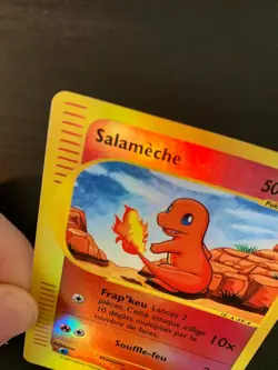 Carte Pokemon : Salameche 97/165 Reverse Expedition Wizards Francaise - Image 2