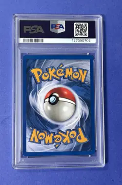 2000 Pokemon Game Clefairy Holo Base II #6 PSA 8 NM-MT**big Foot Swirl** - Image 2