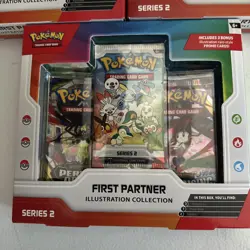 Pokemon TCG First Partner Illustration Collection Series 2 3 Box Lot - Image 2