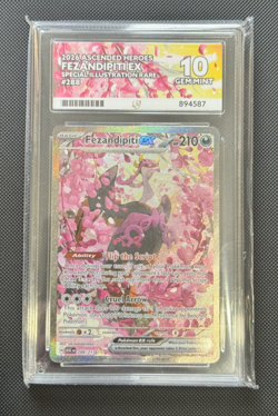 Pokemon TCG Fezandipiti EX 288-217 | ACE 10 Gem Mint | Ascended Heroes - Image 1