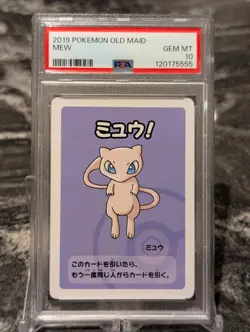 Mew PSA 10 Old Maid Deck Japanese 2019 Pokemon - Image 1