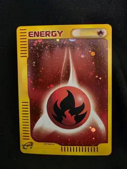 Pokemon Japanese Fire Energy Promo Mcdonald's E Pack Excellent NM - Image 2