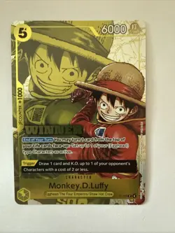 Monkey.D.Luffy (Winner Pack 2026 Vol. 2) - One Piece Promotion Cards (OP-PR) - Image 1