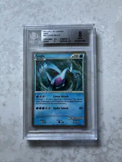 2011 Pokemon Shiny Lugia Call of Legends Secret Rare Holo #SL7 BGS 8 - Image 2