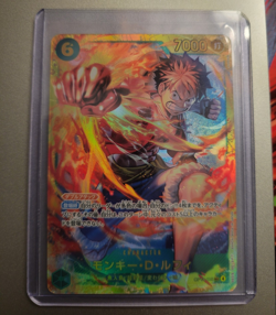 Bandai One Piece CCG OP-05 OP05-119 Monkey D. Luffy SEC Holo Alt Art JP 7000 - Image 1