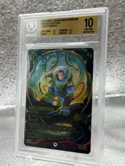 Buzz Lightyear Jungle Ranger ICONIC 241/204 BGS 10 Pristine Pop 2 Lorcana - Image 5