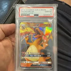 Pokemon Charizard GX 9/68 Hidden Fates 2019 Sun & Moon PSA 10 Gem Mint - Image 1