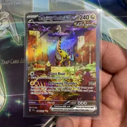 Pokemon TCG Raging Bolt EX Scarlet & Violet Temporal Forces 208/162 NM - Image 1
