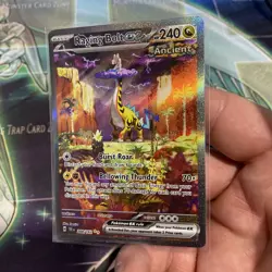 Pokemon TCG Raging Bolt EX Scarlet & Violet Temporal Forces 208/162 NM - Image 2