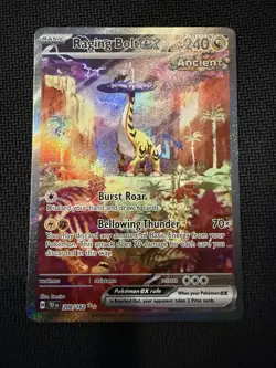 Pokemon TCG - Raging Bolt EX (SIR) 208/162 - S&V Temporal Forces - Near Mint - Image 1