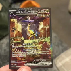 Pokemon TCG Raging Bolt EX 208/162 Temporal Forces NM - Image 1