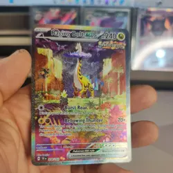 Pokemon TCG Raging Bolt EX 208/162 Temporal Forces NM Condition - Image 2