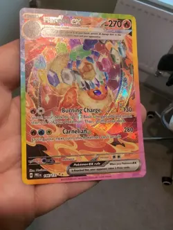 Pokemon TCG SV Prismatic Evolutions Flareon EX Sir 146/131 - Image 2