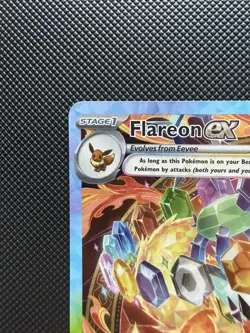 Pokemon TCG SV Prismatic Evolutions Flareon EX SIR 146/131 NM/M Condition - Image 3