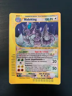 Carte Pokemon : Nidoking 150/147 Aquapolis Wizards Francaise - Image 1