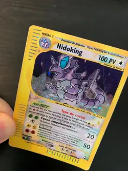 Carte Pokemon : Nidoking 150/147 Aquapolis Wizards Francaise - Image 4