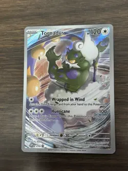Pokemon TCG - White Flare ETB PROMO - Tornadus 210 Full Art Holo - Image 1