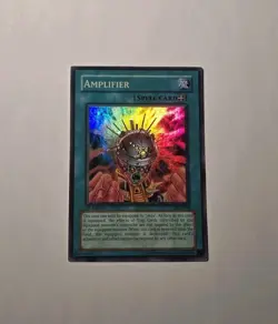 Yugioh Amplifier AST-040 Super Rare 1st Edition LP - Image 1