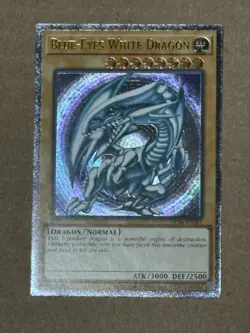 YUGIOH Blue-Eyes White Dragon OP28-EN001 Ultimate Rare NM #48 - Image 1