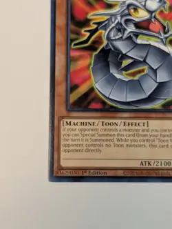 Yugioh TCG - 1x Toon cyber Dragon - LDS1-EN062 - NM - 1st Edition - Common 2020 - Image 5